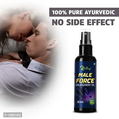 Essential Male-Force Lubricant Sexual Spray Oil For Increase Sex Desire Long Sex Power Reduce Sexual Disability For More Energy-thumb0