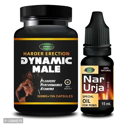 Essential Dynamic Male  Narurja Capsule With Sex Power Oil For Ling Booster Longer Bigger Size Powerfull Men Formula For Energy-thumb2