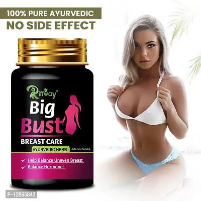 Essential Big Bust Breast Capsule To Increase Your Chest Beautiful Figure Tones Up Women Size By Two Cups Perfect Size-thumb0