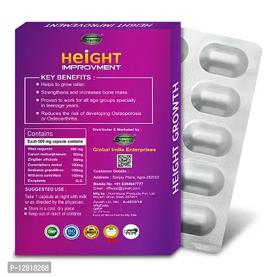 Essential Height Improvement Capsule For Body Growth Height Incraese Capsule Height Product Improves Body Growth  Bone Density-thumb3