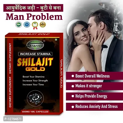 Essential Shilajit Gold Capsule For Ling Long Big Size Sexual Capsule Long Time Sex Power Level Sex Capsule Boosts Extra Energy-thumb0