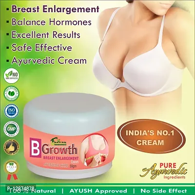 Essential B-Growth Herbal Breast Cream For Breast Beautiful Shape Tone Ups Chest Size Firming  Tightening-thumb0