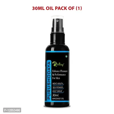 Essential Purushodaya Spray Sex Oil Sexual Oil Ling Long Oil For Longer Bigger Orgasm - Boosts Long Size-thumb2