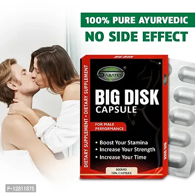 Essential Big Disk Capsule Sexual Capsule For Long Sex Power Sexual Stamina Capsule Sex Capsule To Remove Sex Problems For Extra Stamina-thumb0