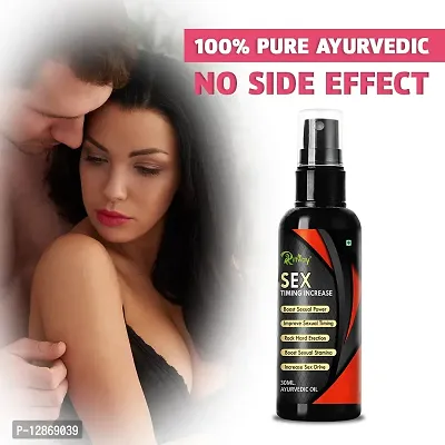 Essential Sex Time Spray Sexual Oil For Power Performance Increase Male Sex Desire Sex Oil Lower Sex Problems For Extra Stamina-thumb0