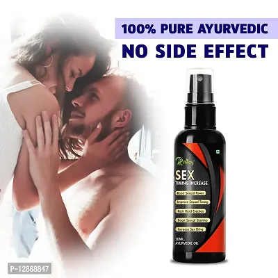 Essential Sex Time Spray Sexual Oil For Power Performance Increase Male Sex Desire Sex Oil Remove Sex Problems Boosts Extra Energy-thumb0