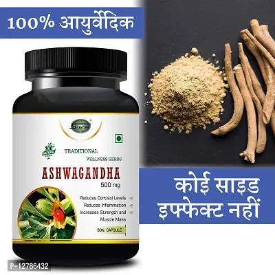 Essential Ashwagandha Capsule For Ling Long Big Size Sexual Capsule Reduce Sex Delay Sex Capsule For More Stamina-thumb0