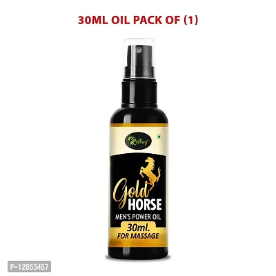 Essential Gold Horse Spray Sex Oil Sexual Oil Ling Long Oil For Longer Bigger Orgasm - More Stamina-thumb2