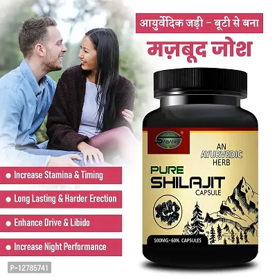 Essential Pure Shilajit Capsule For Longer Bigger Size Sexual Capsule Reduce Sexual Weakness Sex Capsule For More Energy