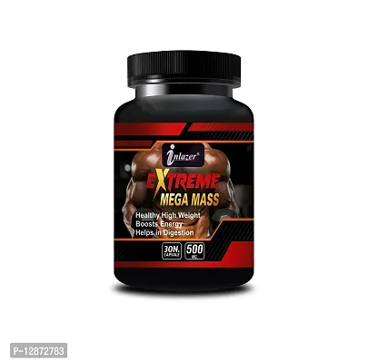 Essential Mega Mass Capsule Protein Supplement Weight Gainer Supplement For Men Weight Gain Products - Build Muscles Protein Supplement (Fast Results)-thumb2