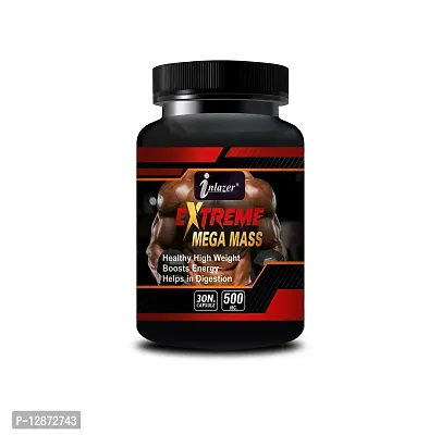 Essential Mega Mass Capsule Protein Supplement Weight Gainer Supplement For Men Weight Gain Products Build Muscles Protein Supplement (Fast Results)-thumb2