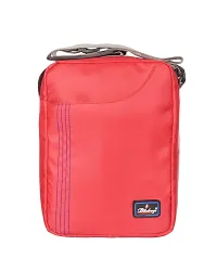 blubags Unisex Polyester sling/messenger/Side/Executive Bags for Travels, College, Business, Holiday (Red)-thumb1