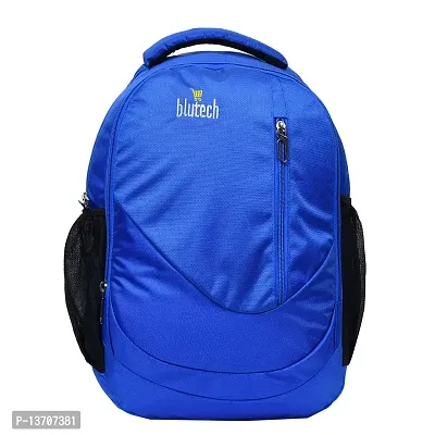 Blubags B2 Series College School Book Bag Laptop Computer,Travel Backpacks Laptop Bag for Women Men (Blue)