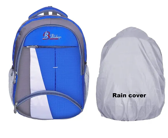 Blubags Waterproof Rain Cover School Backpack Also for Laptop l College l Casual Bags (Redd)