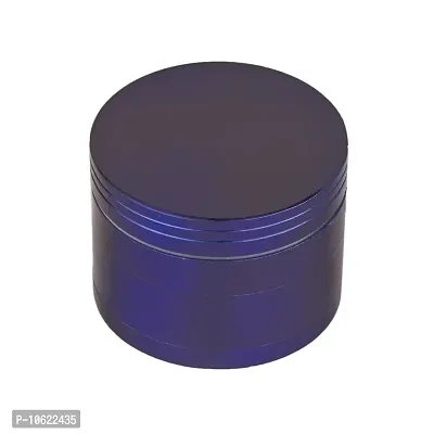 Metier 50mm Metal Herb Storage Grinder/Crusher with Honey Dust Filter -4 Parts (Blue)-thumb0