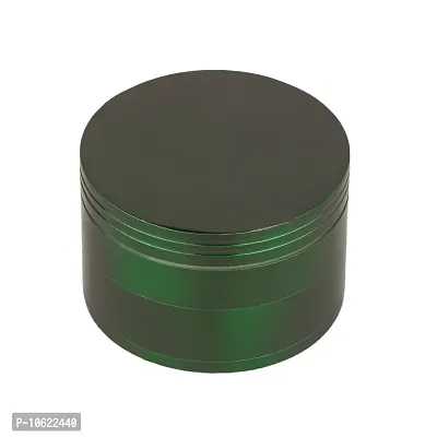 Metier 50mm Metal Herb Storage Grinder/Crusher with Honey Dust Filter -4 Parts (Green)-thumb0