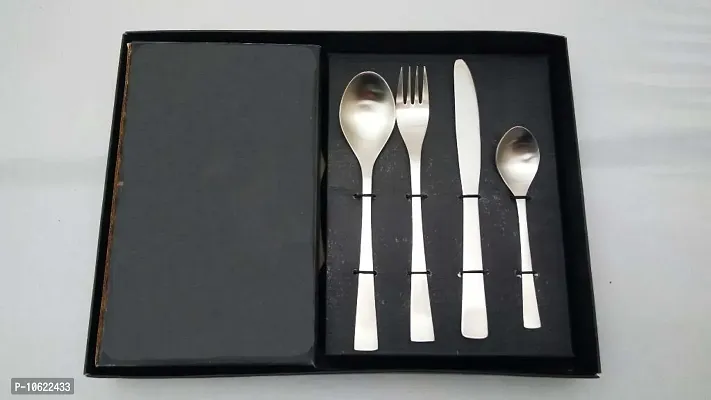 Metier Handmade Stainless Steel Cutlery Set of 24 Pcs in a Gift Pack-thumb0