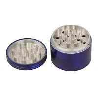 Metier 50mm Metal Herb Storage Grinder/Crusher with Honey Dust Filter -4 Parts (Blue)-thumb1