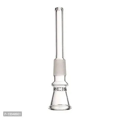 Metier  Bongs 7 inch Glass Smoking Rolling Pipe with Shooter Joint (18 cm, Clear)-thumb5