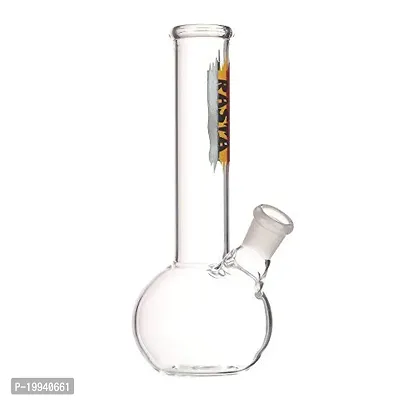 Metier  Bongs 7 inch Glass Smoking Rolling Pipe with Shooter Joint (18 cm, Clear)-thumb4