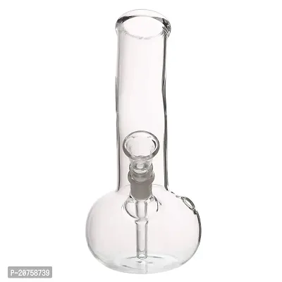 Metier Bongs 8 inch Bend Mini Glass Hookah Bong Smoking Pipe (19 cm, Clear).-thumb5