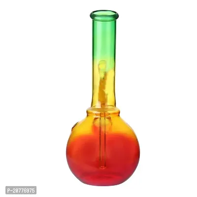 METIER Bongs Glass Bong Hookah Water pipe with Shooter (Rasta 8 inch)-thumb5