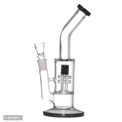 Metier Bongs 12 Inch Glass Percolator Water pipe Hookah Bong (30 cm, Black)
