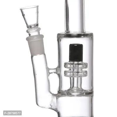 Metier Bongs 12 Inch Glass Percolator Water pipe Hookah Bong (30 cm, Black)-thumb2