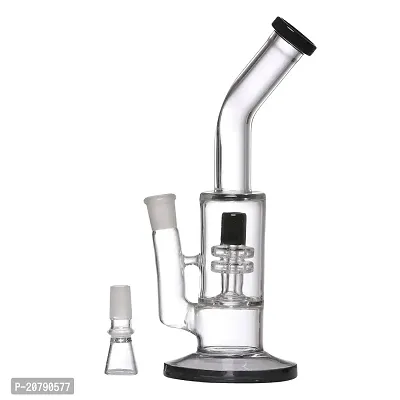 Metier Bongs 12 Inch Glass Percolator Water pipe Hookah Bong (30 cm, Black)-thumb3