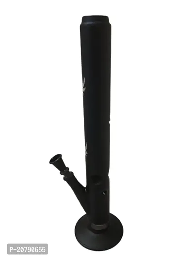 Metier Bongs 18 Inch Glass Ice Bong Hookah Smoking Pipe. (45 cm, Black)