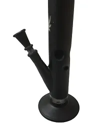 Metier Bongs 18 Inch Glass Ice Bong Hookah Smoking Pipe. (45 cm, Black)-thumb2