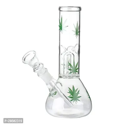 METIER 8 inch Glass Percolator Bong, Water Pipe, Hookah (20 cm, Clear Glass)-thumb4