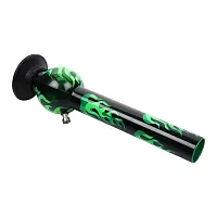 METIER 16 inch Acrylic Bong Smoking Bongs Hookah.(Green Fire, 40 CM)-thumb4