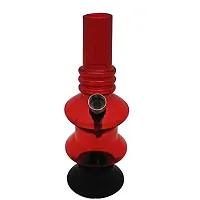 Metier Acrylic Bong (8 inch, Red)-thumb1