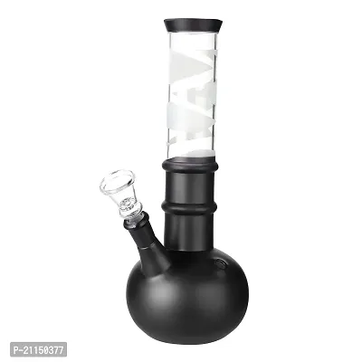 METIER Bongs 10 Inch Smoking Glass Bong Hookah Pipe (10 Inch, Black)-thumb4