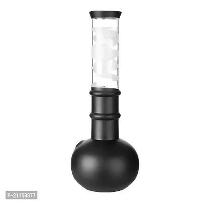 METIER Bongs 10 Inch Smoking Glass Bong Hookah Pipe (10 Inch, Black)-thumb3