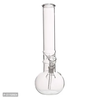 Metier Bongs 12 inch Glass Ice Bong Hookah Rolling Pipe (30 cm, Clear)-thumb3