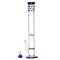 Metier 16-inch Glass Honeycomb Ice Water Bong. (40 cm, Blue)-thumb2