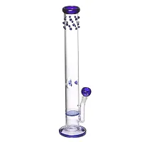 Metier 16-inch Glass Honeycomb Ice Water Bong. (40 cm, Blue)-thumb3