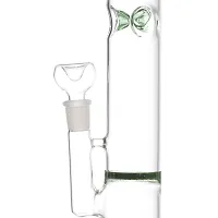 Metier 16-inch Glass Honeycomb Ice Water Bong. (40 cm, Green)-thumb1