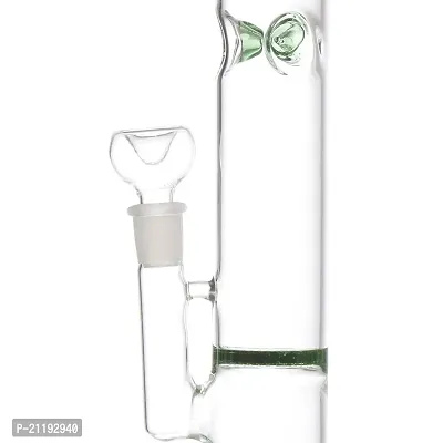 Metier 16-inch Glass Honeycomb Ice Water Bong. (40 cm, Green)-thumb2