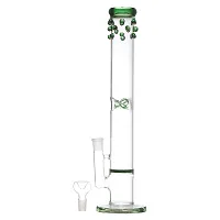 Metier 16-inch Glass Honeycomb Ice Water Bong. (40 cm, Green)-thumb3