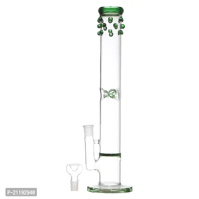 Metier 16-inch Glass Honeycomb Ice Water Bong. (40 cm, Green)-thumb4