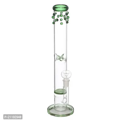 Metier 16-inch Glass Honeycomb Ice Water Bong. (40 cm, Green)-thumb3