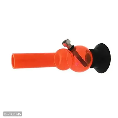 Metier Acrylic Bong (8 inch, Orange)-thumb3