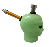 Metier Bongs 5 Inch Alien Ceramic Small Handy Bong, Smoking Pipe-thumb1