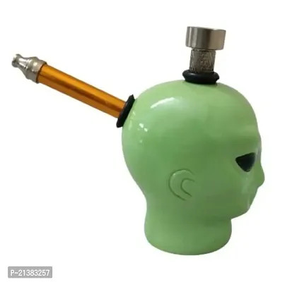 Metier Bongs 5 Inch Alien Ceramic Small Handy Bong, Smoking Pipe-thumb2