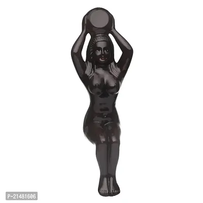 Metier 12 inch Kneeling Lady Ceramic Bong, Smoking Water pipe, Hookah (Kneeling Lady)-thumb2