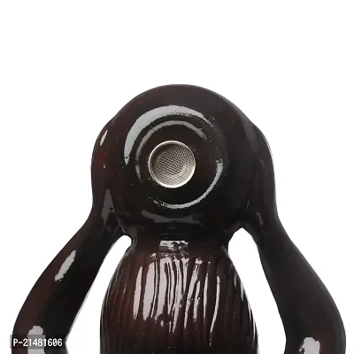 Metier 12 inch Kneeling Lady Ceramic Bong, Smoking Water pipe, Hookah (Kneeling Lady)-thumb3