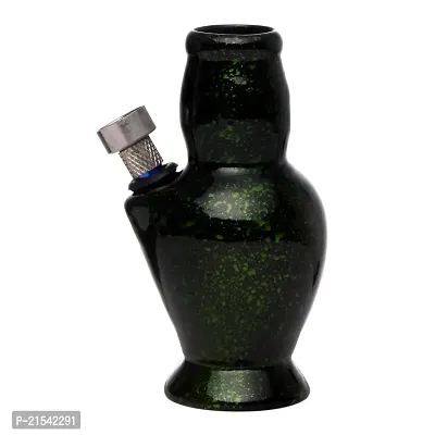 Metier Ceramic Bong (4 inch, Green)-thumb3